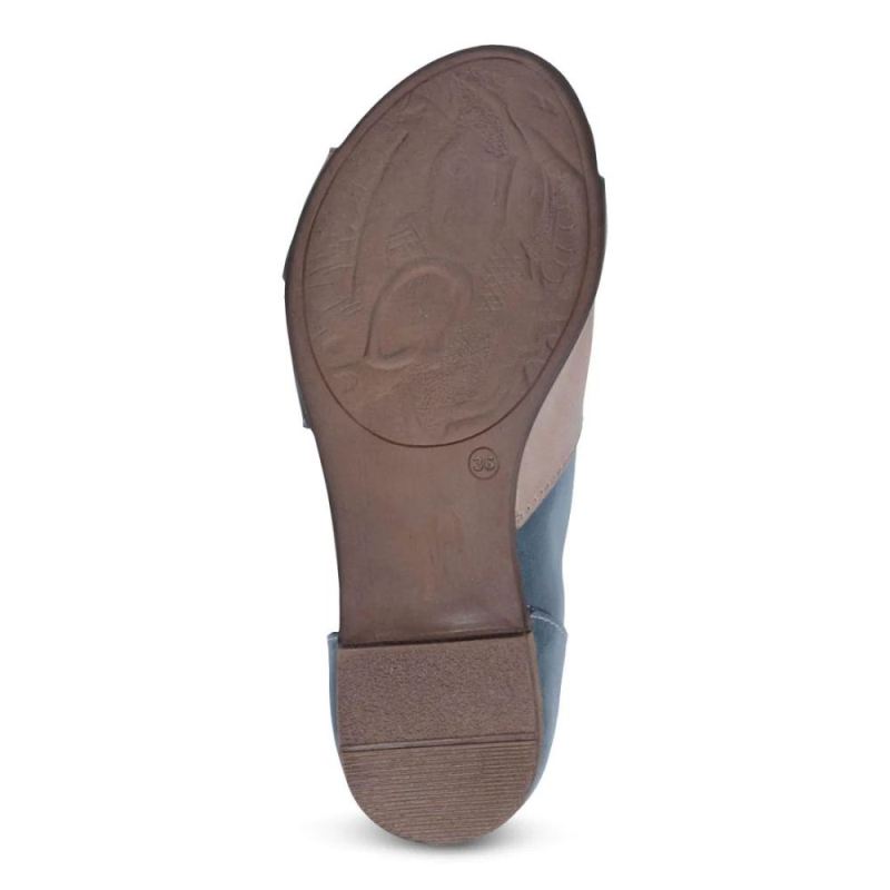 BUENO | WOMEN'S TANNER SANDAL (COMBO)-GREY/BLUE