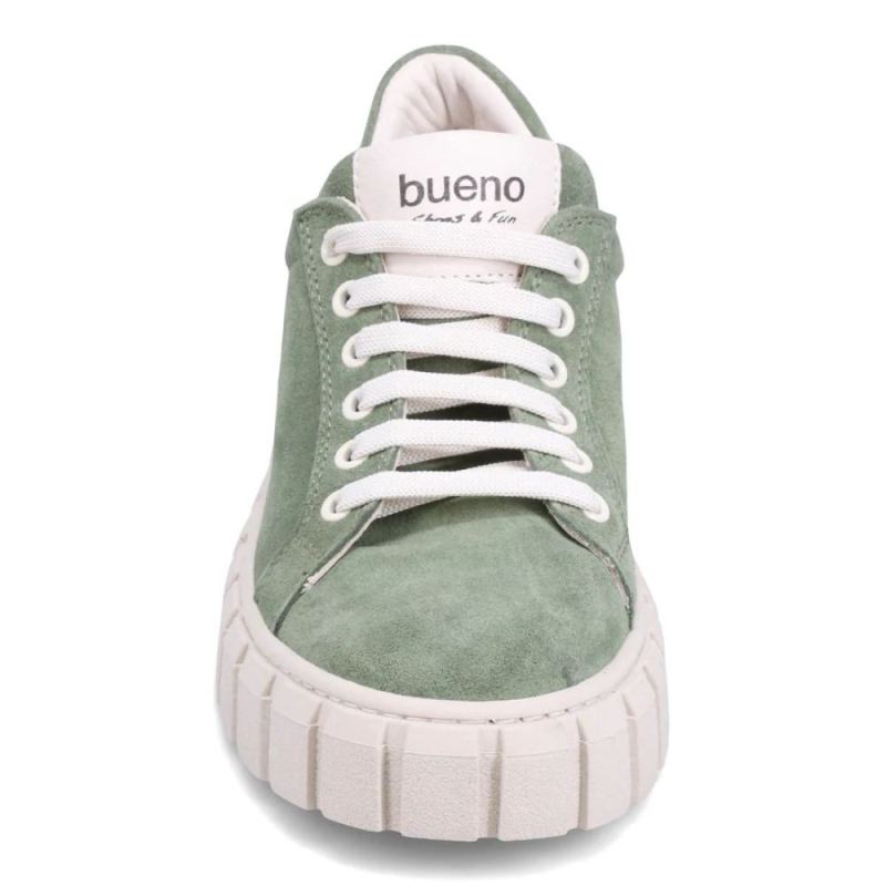 BUENO | WOMEN'S TALIA SNEAKER-SOFT GREEN SUEDE