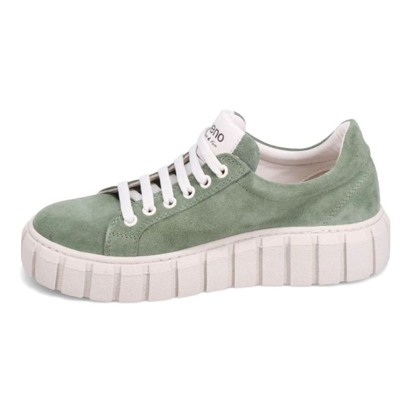 BUENO | WOMEN'S TALIA SNEAKER-SOFT GREEN SUEDE