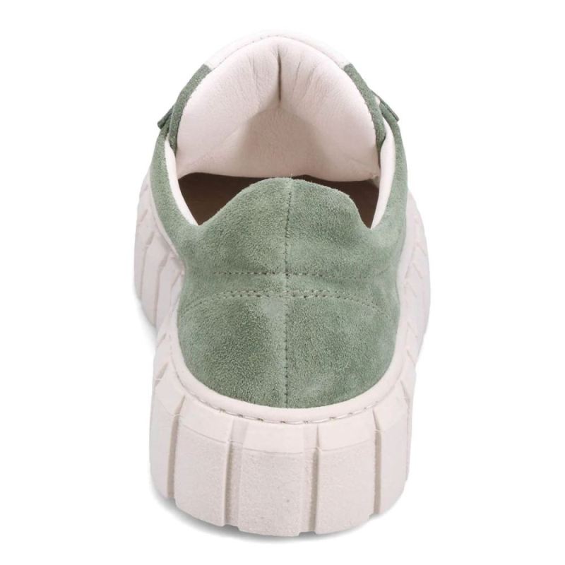 BUENO | WOMEN'S TALIA SNEAKER-SOFT GREEN SUEDE