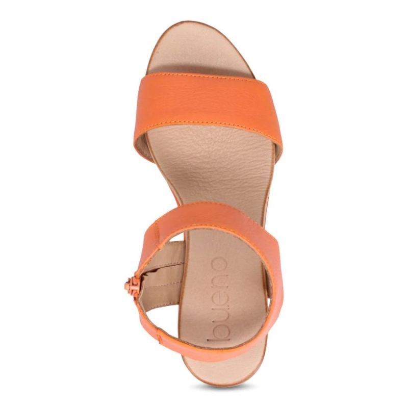 BUENO | WOMEN'S IDA WEDGE SANDAL-APRICOT