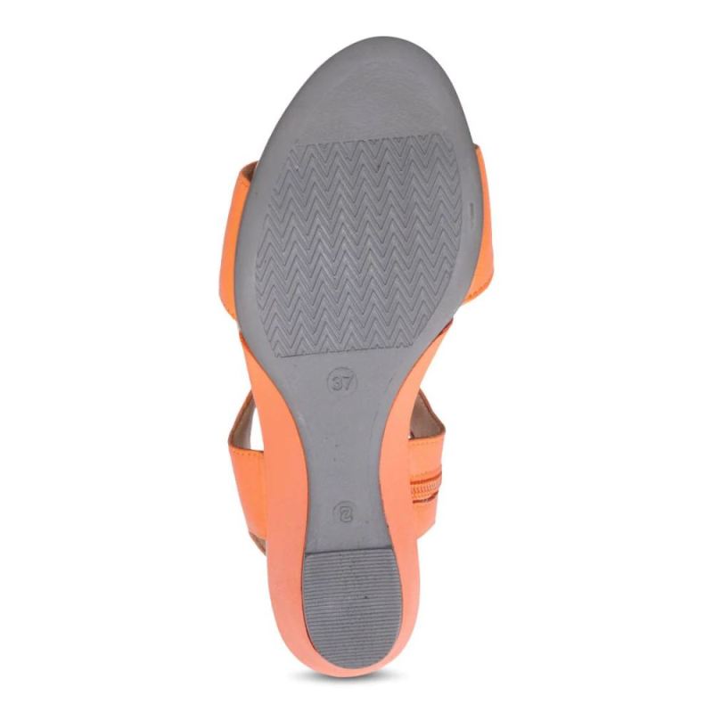 BUENO | WOMEN'S IDA WEDGE SANDAL-APRICOT