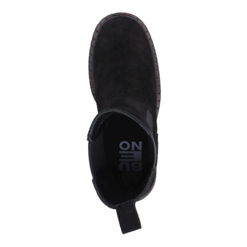 BUENO | WOMEN'S HART HEELED CHELSEA BOOT-BLACK