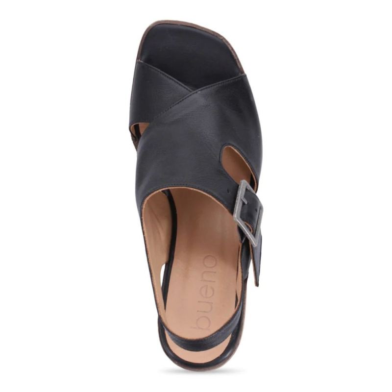 BUENO | WOMEN'S MEGAN HEELED SANDAL-BLACK