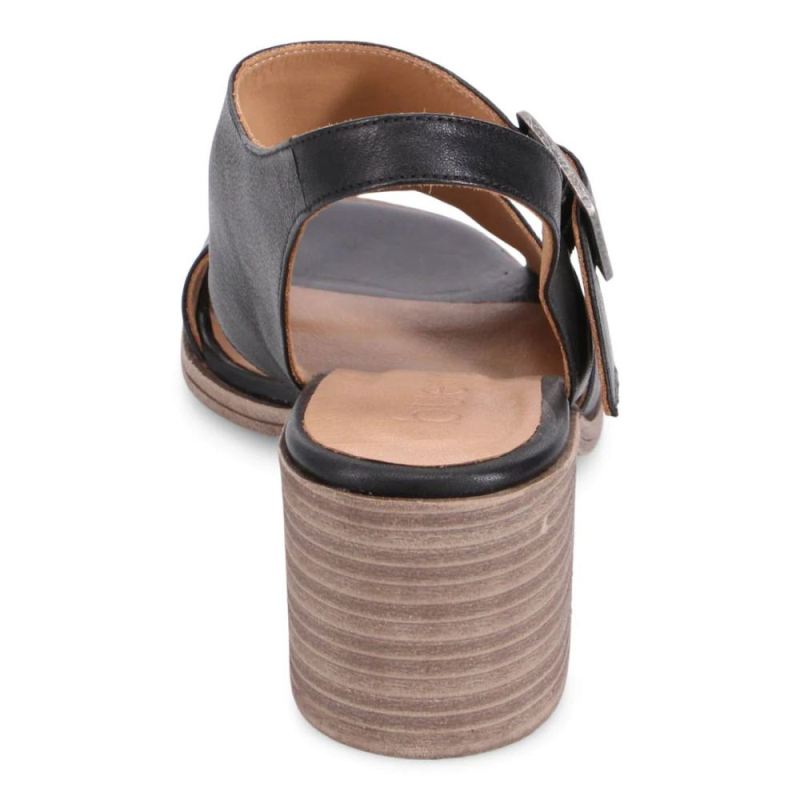BUENO | WOMEN'S MEGAN HEELED SANDAL-BLACK