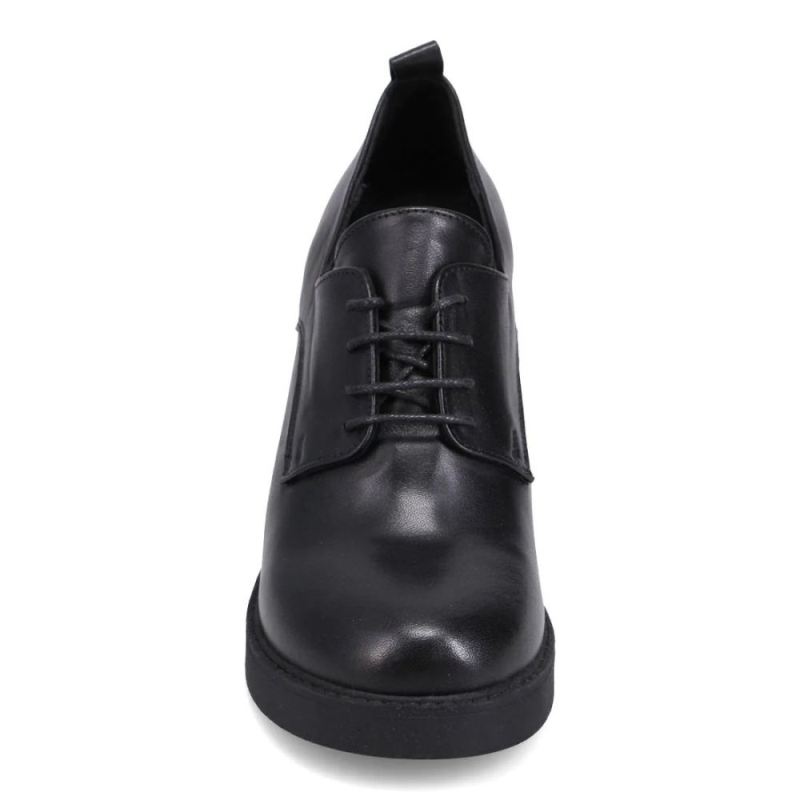 BUENO | WOMEN'S MAISEY HEELED OXFORD-BLACK