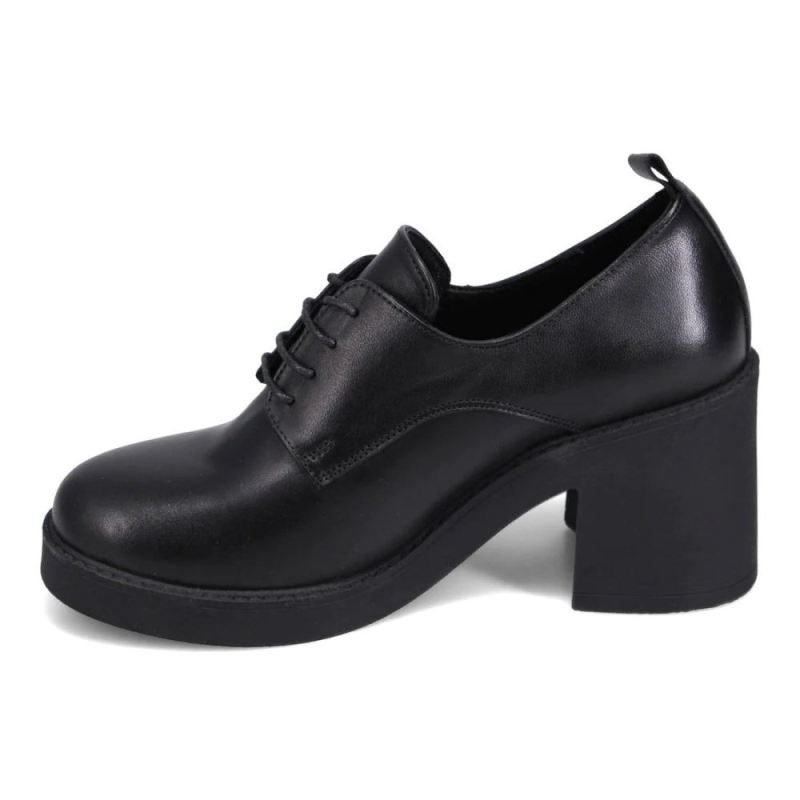 BUENO | WOMEN'S MAISEY HEELED OXFORD-BLACK