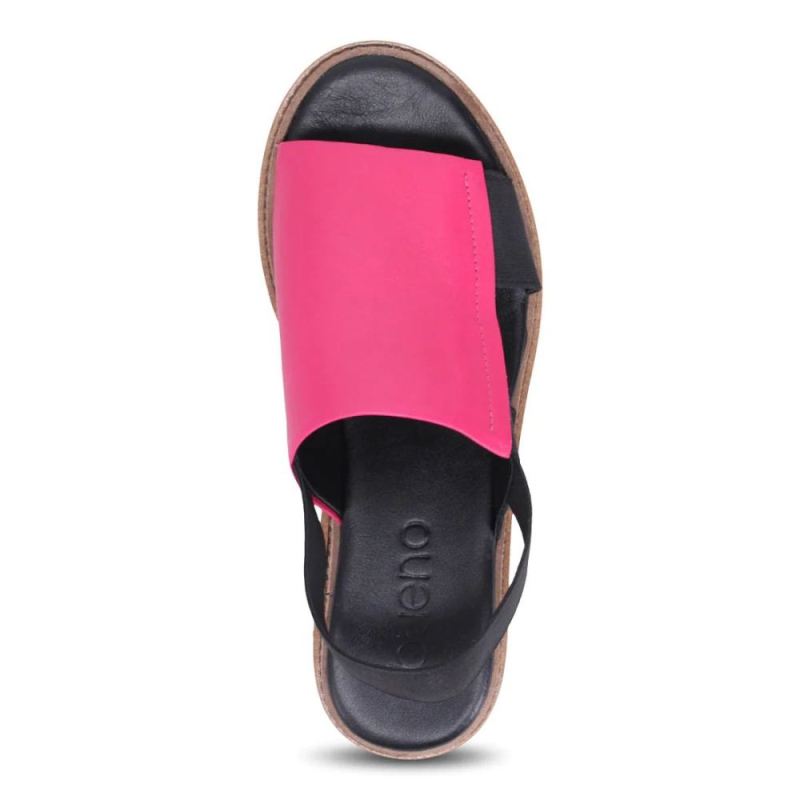 BUENO | WOMEN'S AMY FLATFORM SANDAL-HOT PINK