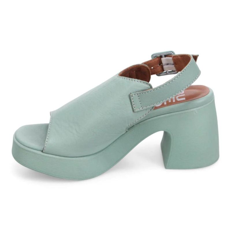 BUENO | WOMEN'S ELANA HEELED SANDAL-LIGHT TURQUIOSE