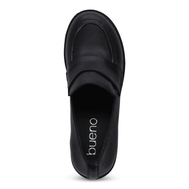 BUENO | WOMEN'S MINTY HEELED LOAFER-BLACK