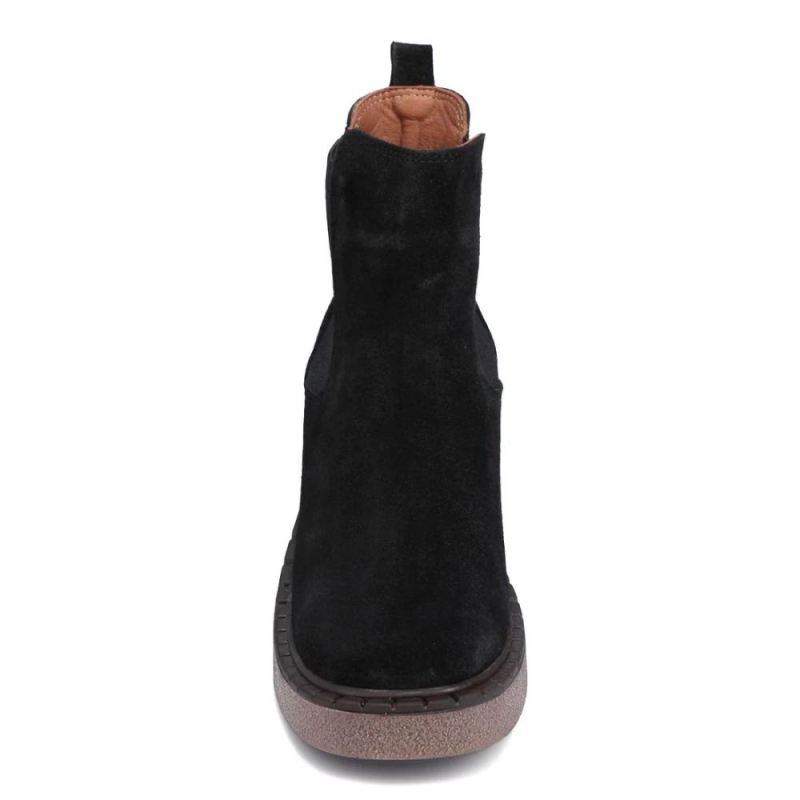 BUENO | WOMEN'S HANNA HEELED CHELSEA BOOT-BLACK