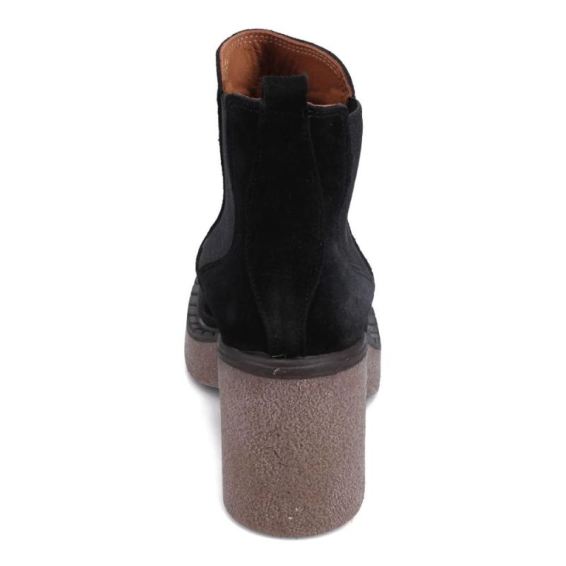 BUENO | WOMEN'S HANNA HEELED CHELSEA BOOT-BLACK