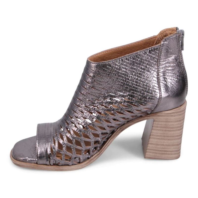 BUENO | WOMEN'S JOEY HEELED SANDAL-PEWTER METALLIC