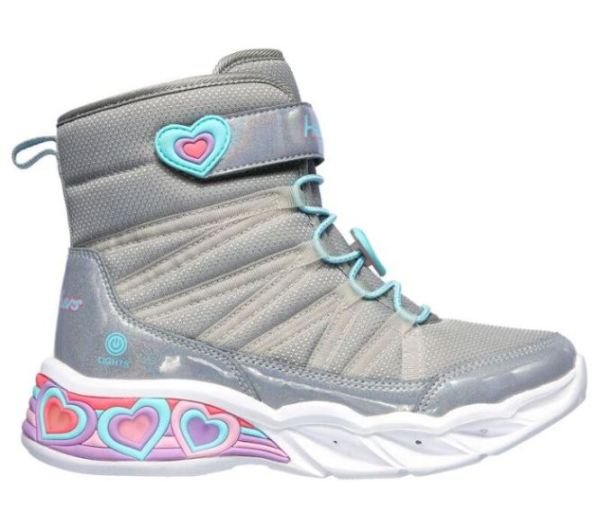 Skechers Girls' S Lights: Sweetheart Lights - Love to Shine