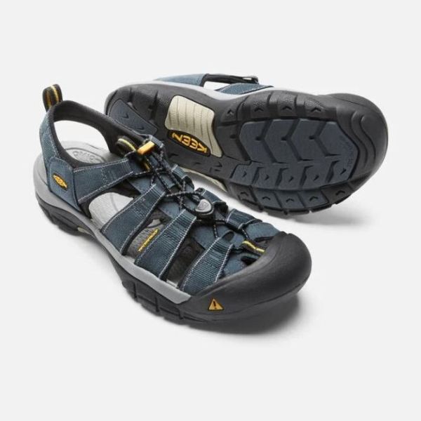 Keen | Men's Newport H2-NAVY/MEDIUM GRAY