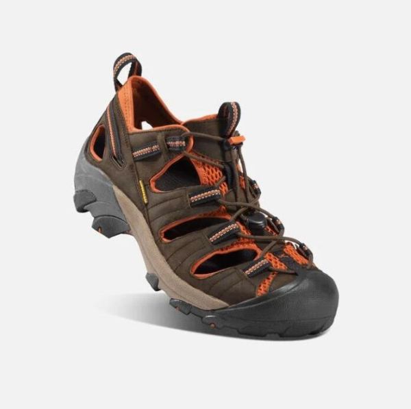Keen | Men's Arroyo II-Black Olive/Bombay Brown