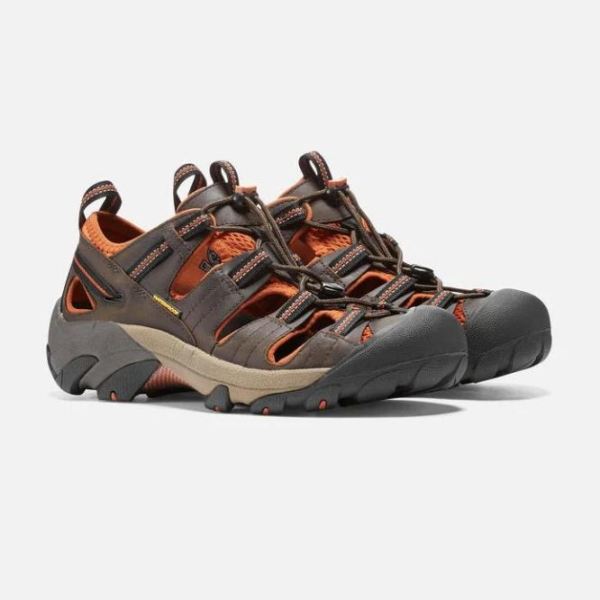 Keen | Men's Arroyo II-Black Olive/Bombay Brown