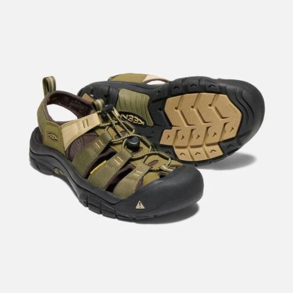 Keen | Men's Newport Hydro-DARK OLIVE/ANTIQUE BRONZE