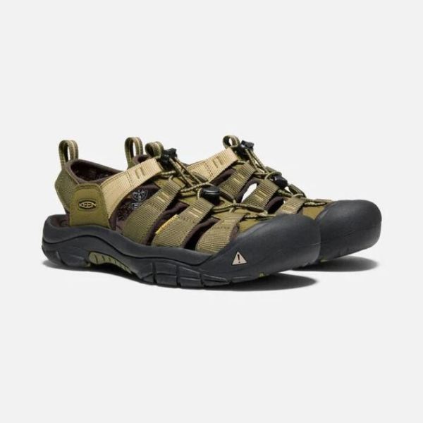 Keen | Men's Newport Hydro-DARK OLIVE/ANTIQUE BRONZE