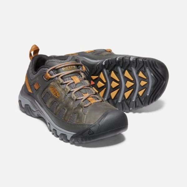 Keen | Men's Targhee Vent-RAVEN/BRONZE BROWN