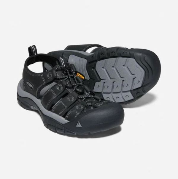 Keen | Men's Newport-Black/Steel Grey