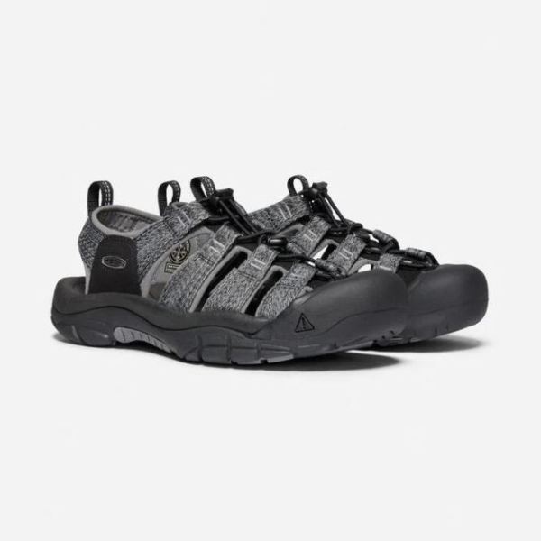 Keen | Men's Newport H2-Black/Steel Grey
