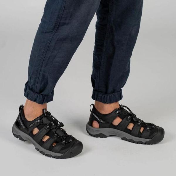 Keen | Men's Targhee III Sandal-Grey/Black