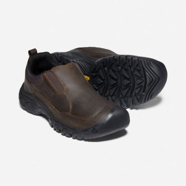 Keen | Men's Targhee III Slip-On-Dark Earth/Mulch