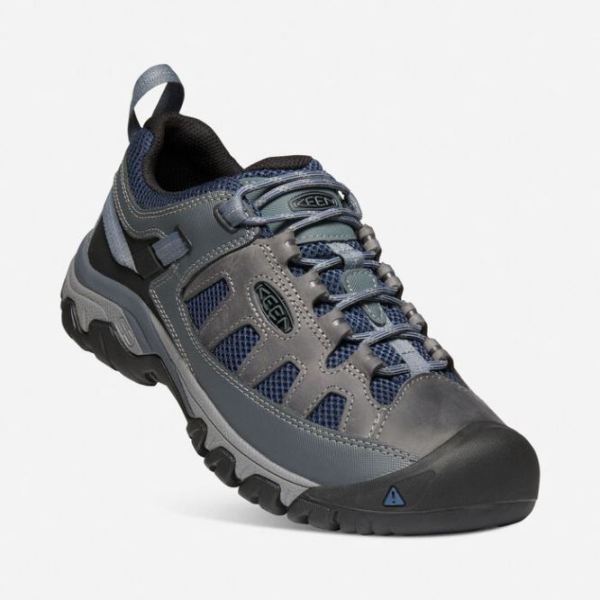 Keen | Men's Targhee Vent-Steel Grey/Majolica Blue