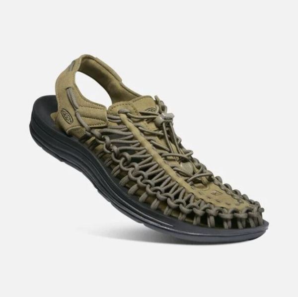 Keen | Men's UNEEK-Dark Olive/Black