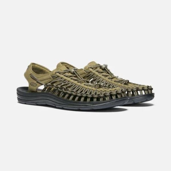 Keen | Men's UNEEK-Dark Olive/Black