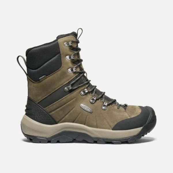 Keen | Men's Revel IV High Polar Boot-Canteen/Black