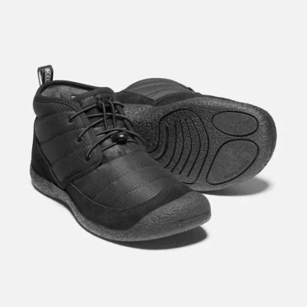 Keen | Men's Howser II Chukka-Black/Black