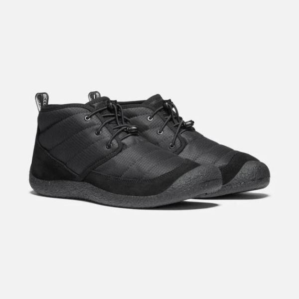 Keen | Men's Howser II Chukka-Black/Black