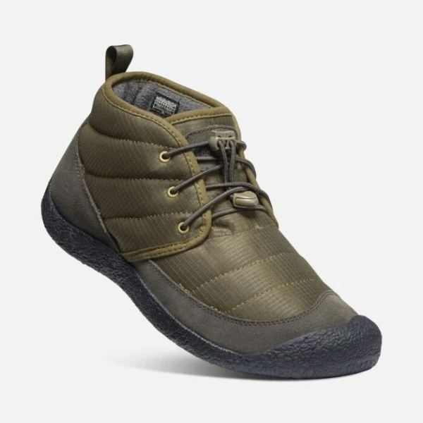 Keen | Men's Howser II Chukka-Dark Olive/Black
