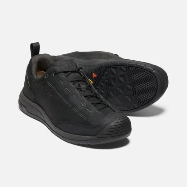 Keen | Men's Jasper II Waterproof Shoe-Black/Raven