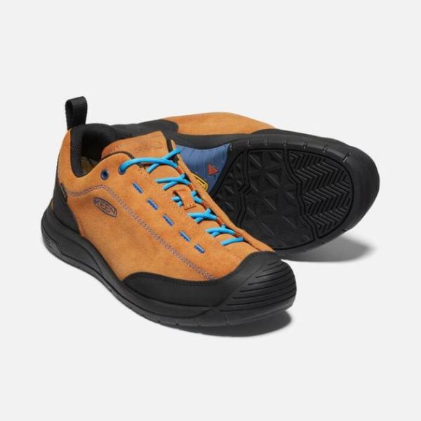 Keen | Men's Jasper II Waterproof Shoe-Pumpkin Spice/Black