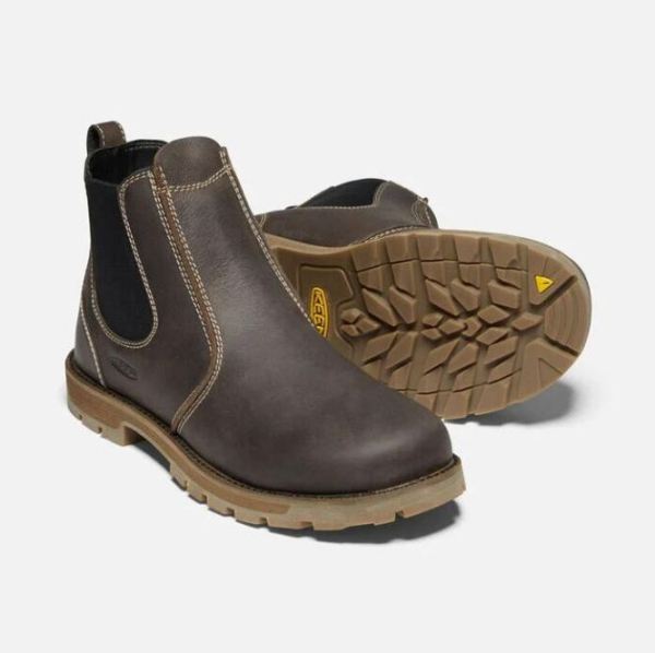 Keen | Men's Seattle Romeo (Soft Toe)-Cascade Brown/Black