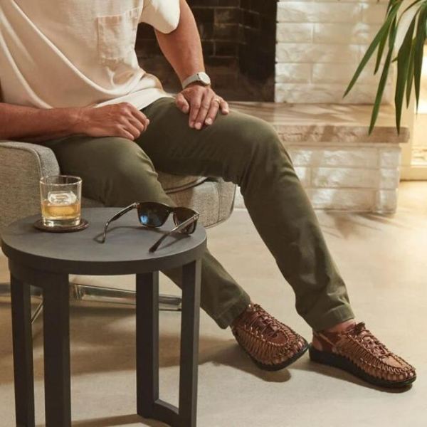 Keen | Men's UNEEK Premium Leather-Brown