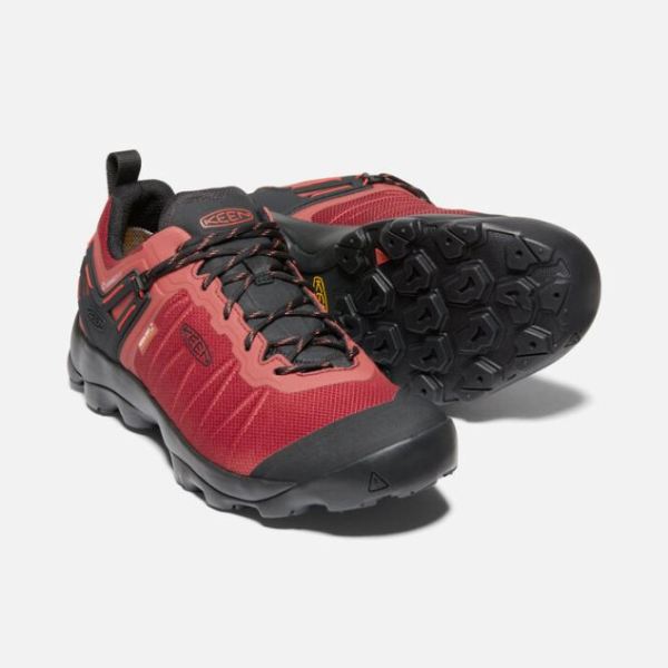 Keen | Men's Venture Waterproof-Ketchup/Black