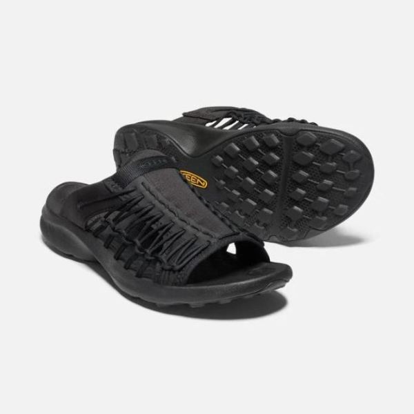 Keen | Men's UNEEK SNK Slide-Black/Black