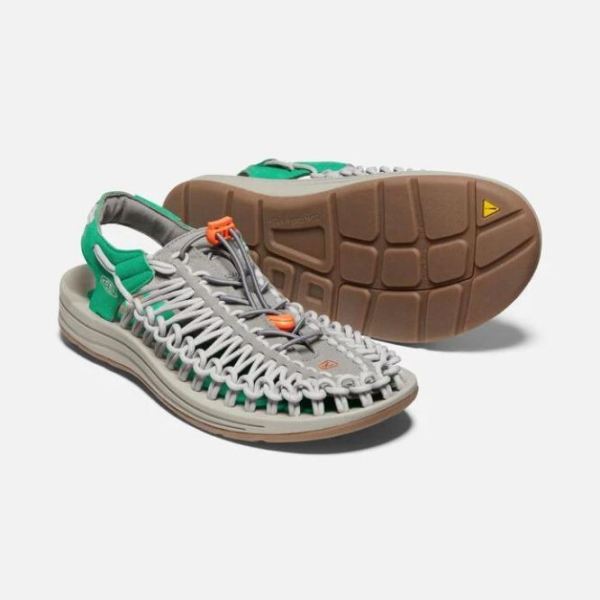 Keen | Men's UNEEK-Steel Grey/Jolly Green