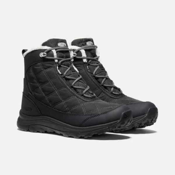 Keen | Women's Terradora II Wintry Waterproof Boot-Black/Black