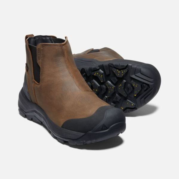 Keen | Men's Revel IV Chelsea-Canteen/Black