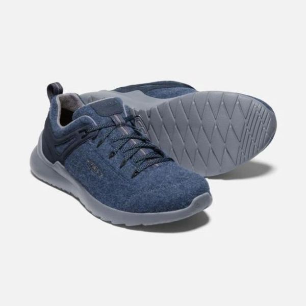 Keen | Men's Highland Arway Sneaker-Navy/Steel Grey