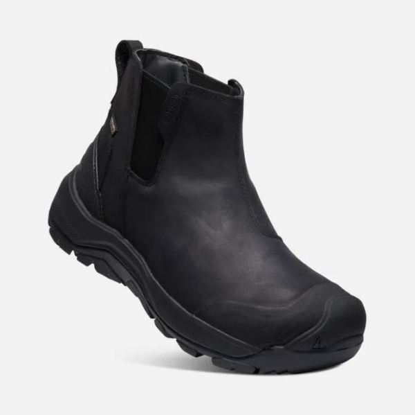 Keen | Men's Revel IV Chelsea-Black/Black