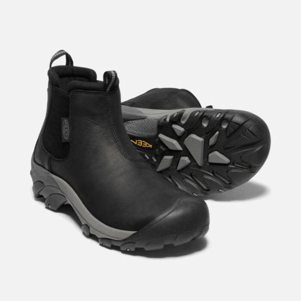 Keen | Men's Targhee II Chelsea-Black/Magnet