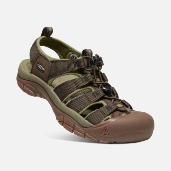 Keen | Men's Newport H2-Olive Drab/Canteen