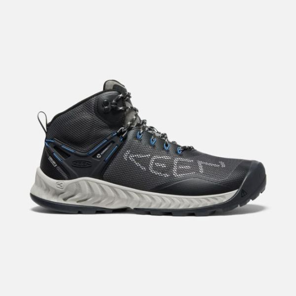 Keen | Men's NXIS EVO Waterproof Boot-Magnet/Bright Cobalt