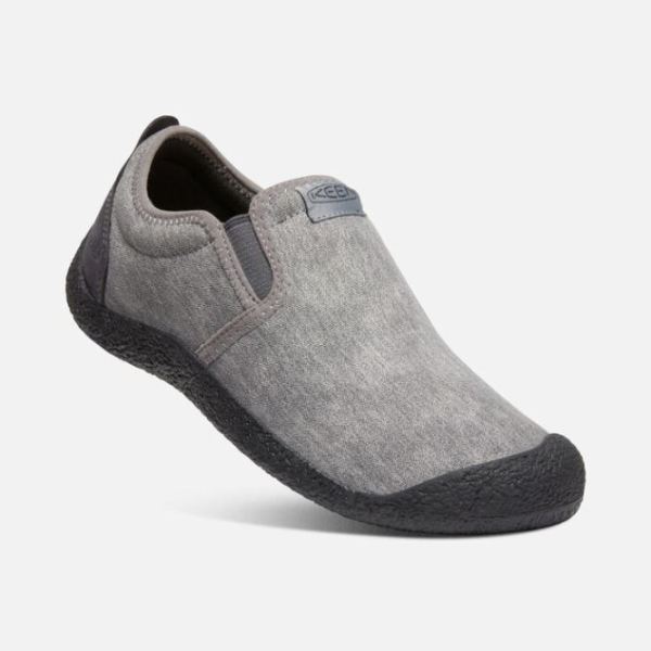 Keen | Men's Howser Canvas Slip-On-Steel Grey/Magnet